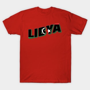 Libya Vintage style retro souvenir T-Shirt